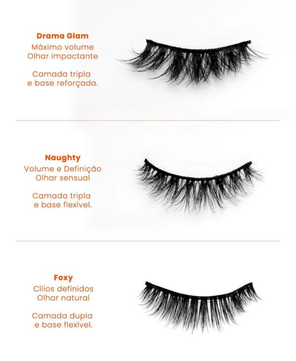 Cílios postiços - Lashes Drama Glam Mari Maria Makeup - Imagem 3